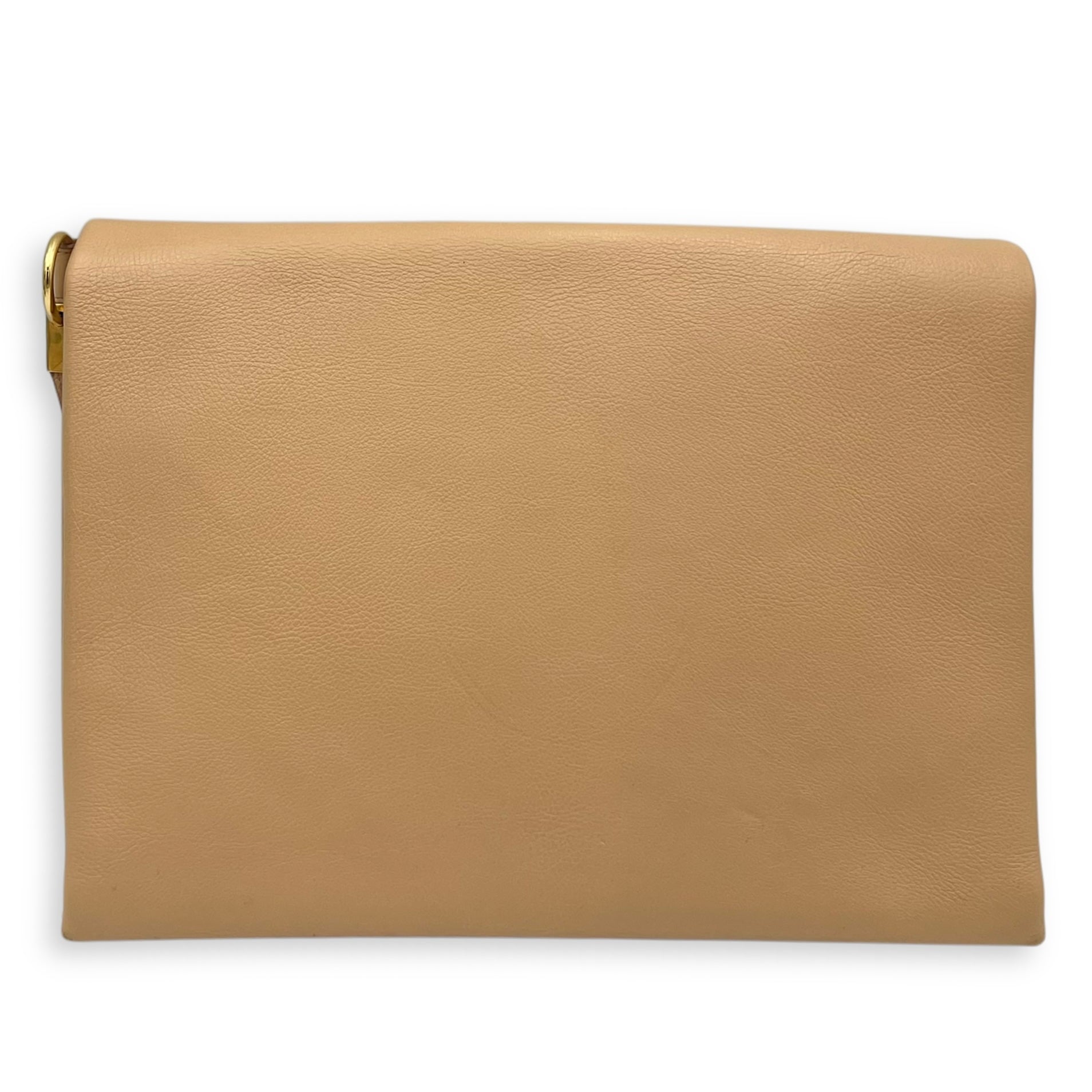 Others Shoulder Bag Beige in Calfskin, Gold hardware - Image 3