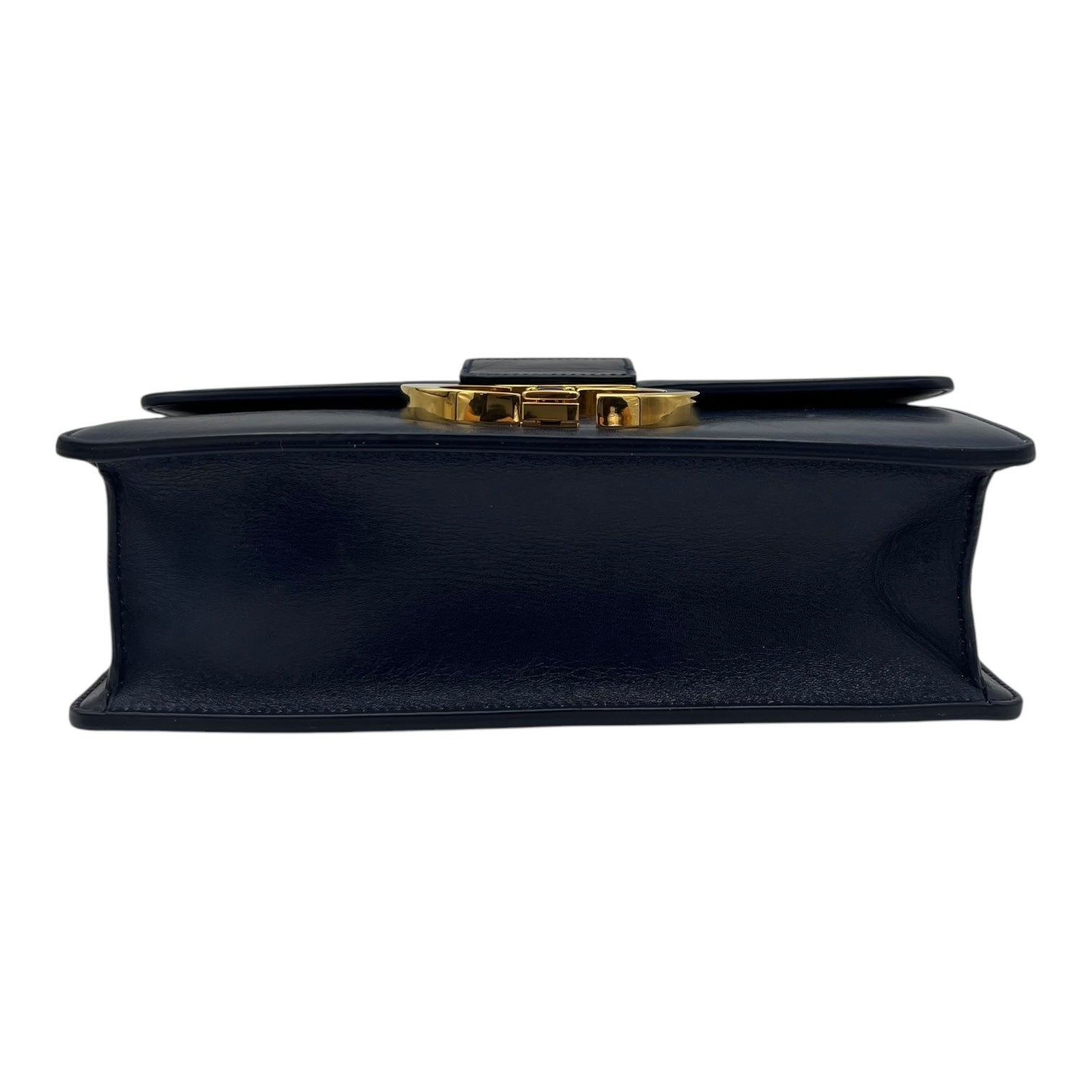 30 Montaigne Shoulder Bag Blue in Calfskin, Gold hardware - Image 6