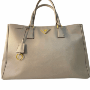 Prada Grey Tote Bag