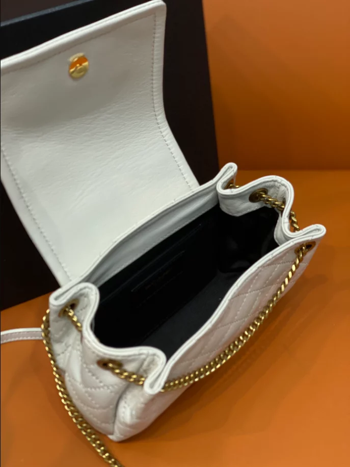 Saint Laurent Mini Nolita in Lambskin - Image 10