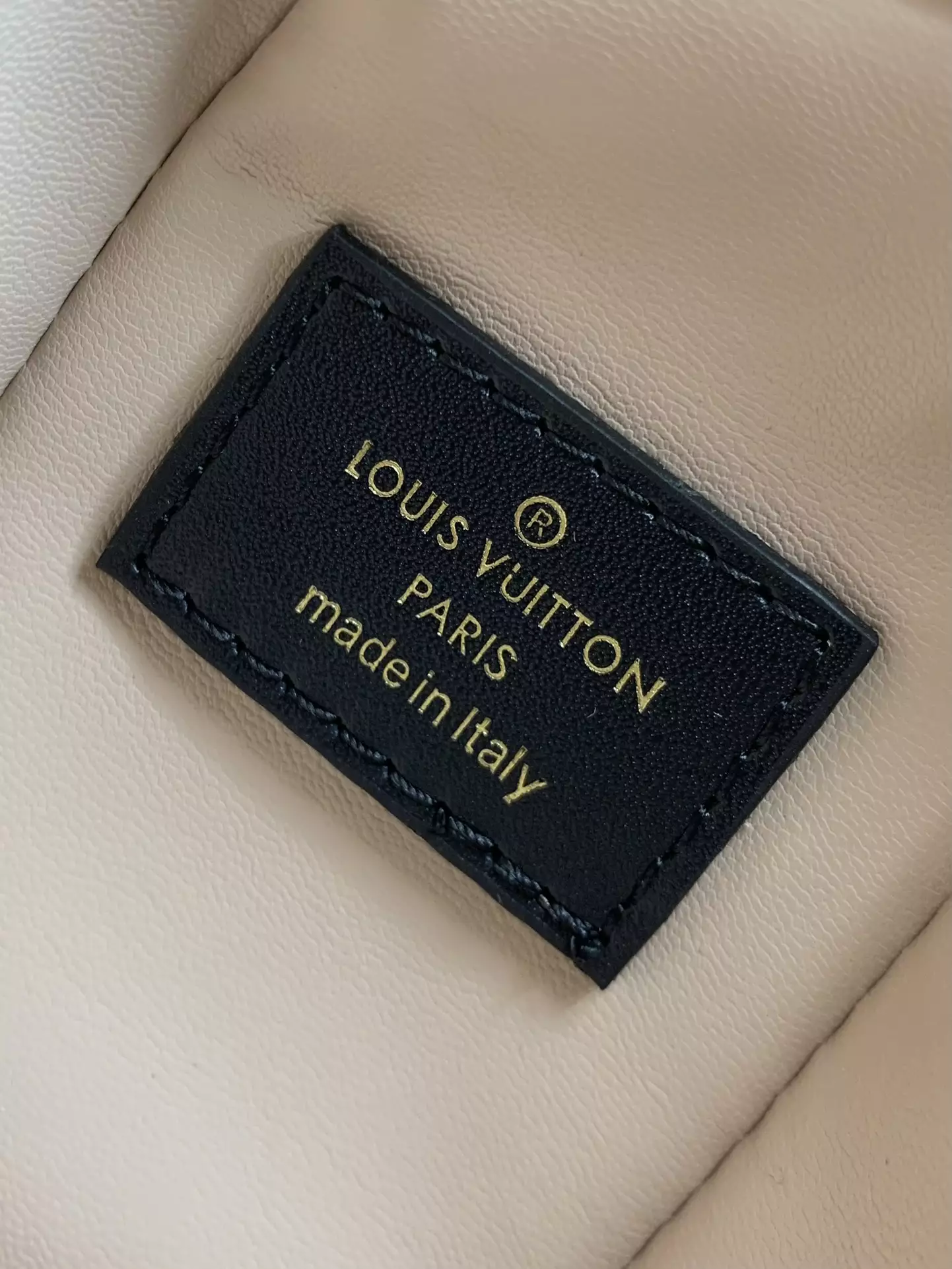 Side Trunk PM Malletage Black Leather - Repbags.ru - Image 9