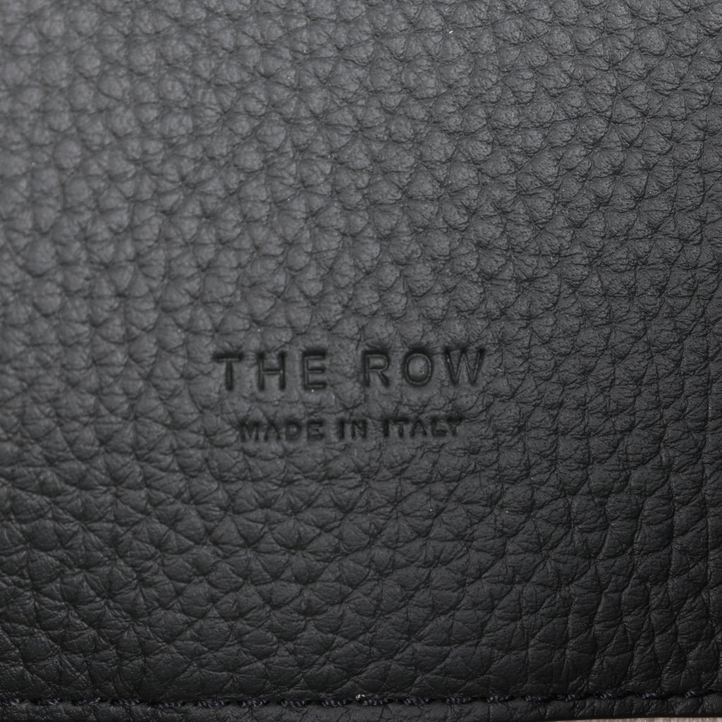 The Row Soft Margaux 15 Bag Dark Pine Calfskin Silver Hardware - Image 8