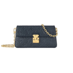 Wallet On Chain Métis Monogram Empreinte Navy - Repbags.ru
