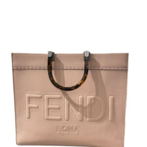 Fendi Beige Sunshine Medium Shopper Bag