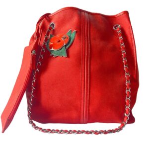 Chanel Red Camellia Bag