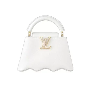 LV Capucines BB Capushell in Snow White - Repbags.is