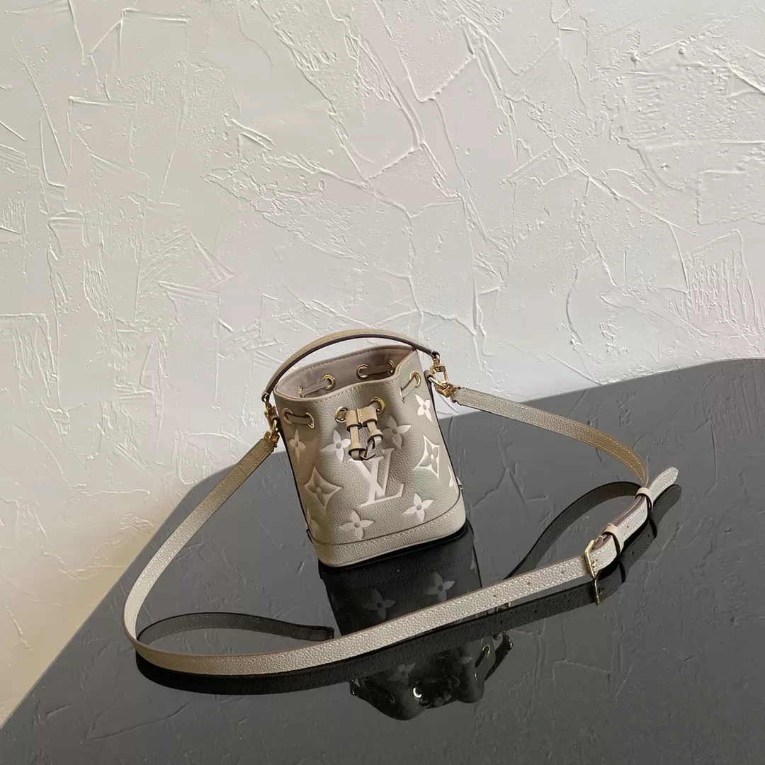 Nano Noé Bicolor Monogram Empreinte Leather - ReplicaBags.is - Image 3