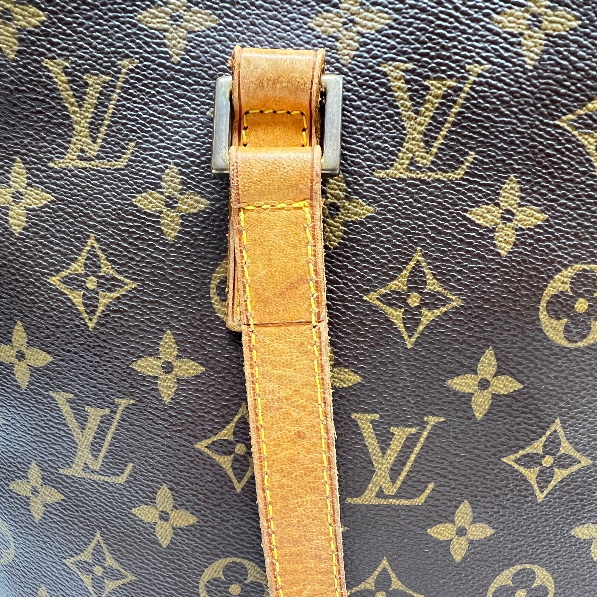 Vavin GM Brown Tote Bag in Monogram Coated Canvas, Gold hardware - Image 8