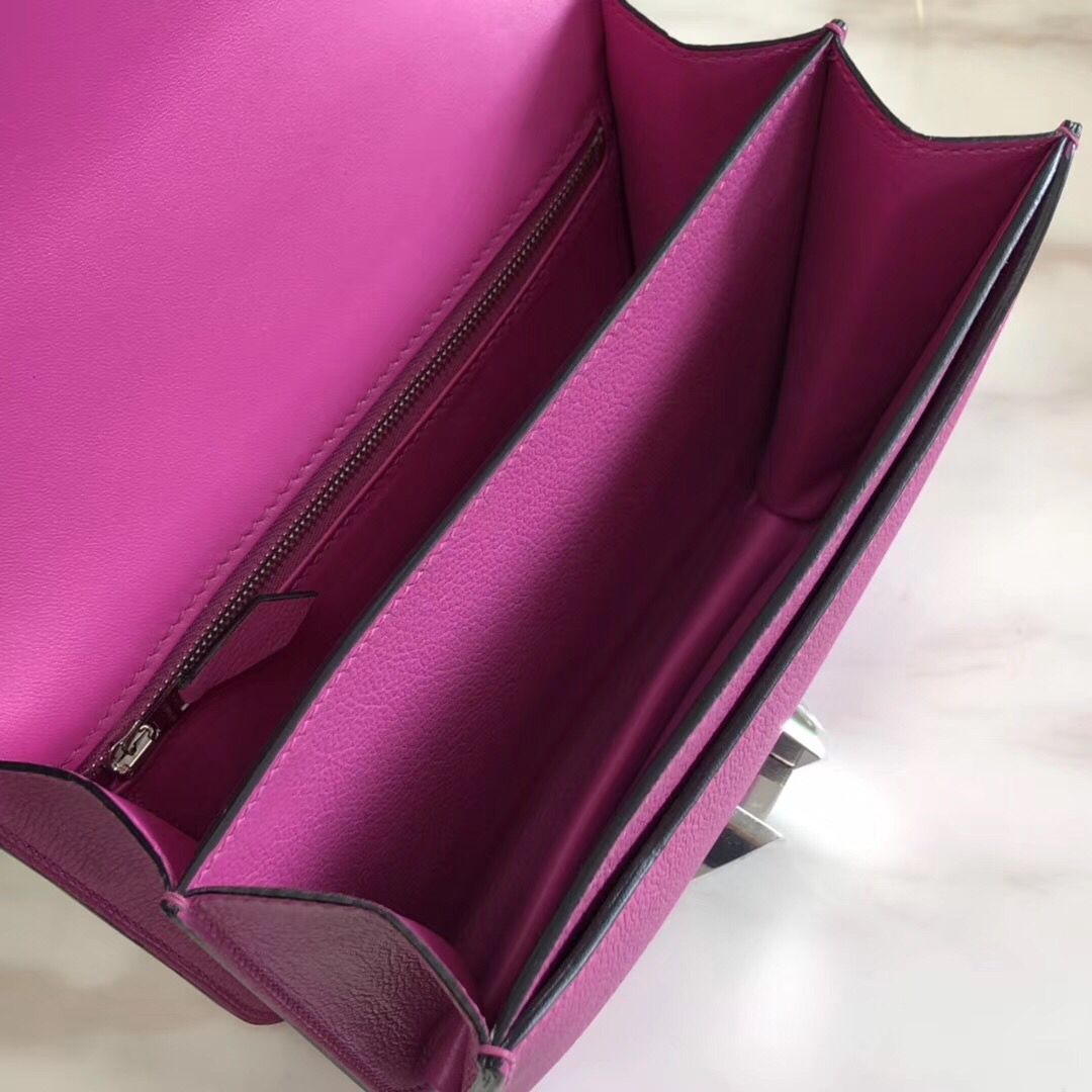 Hermes 2002 20cm Bag In Magnolia Evercolor Calfskin - Image 9