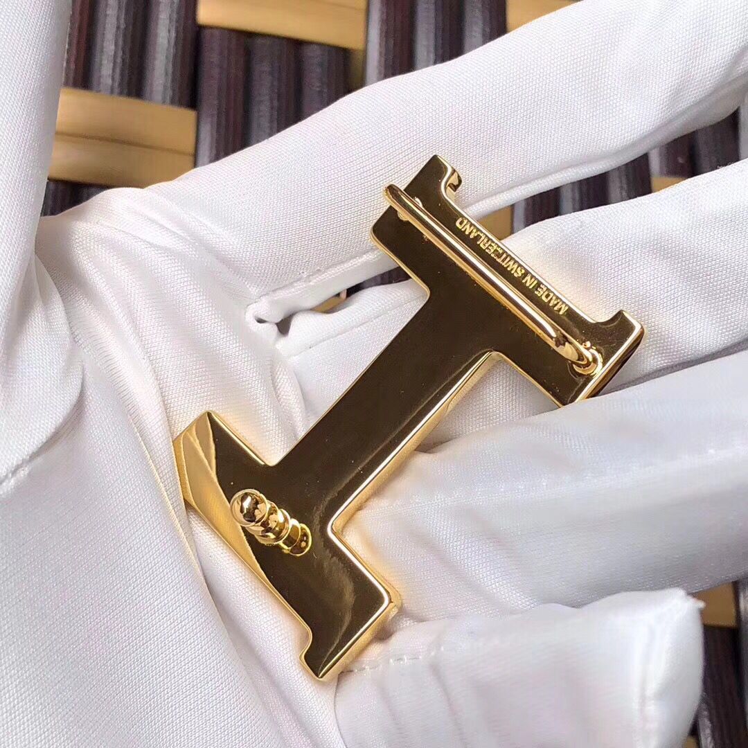 Hermes Mini Constance 24mm Reversible Belt Black/Red - Image 7