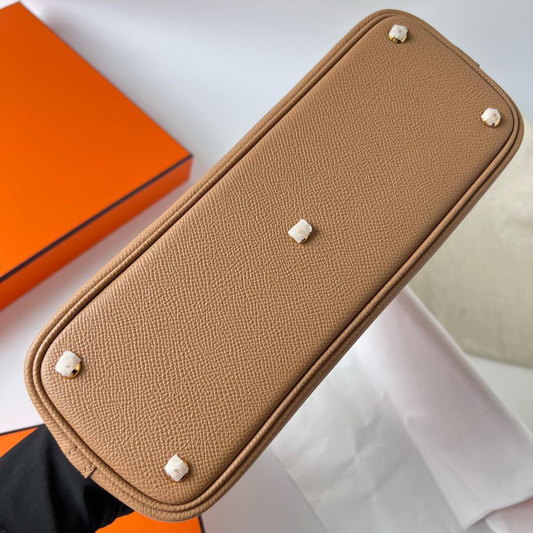 Hermes Bolide 1923 27 Handmade Bag In Chai Epsom Calfskin - Image 8