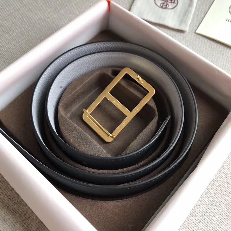 Hermes Officier Belt Buckle & White 38MM Strap - Image 5