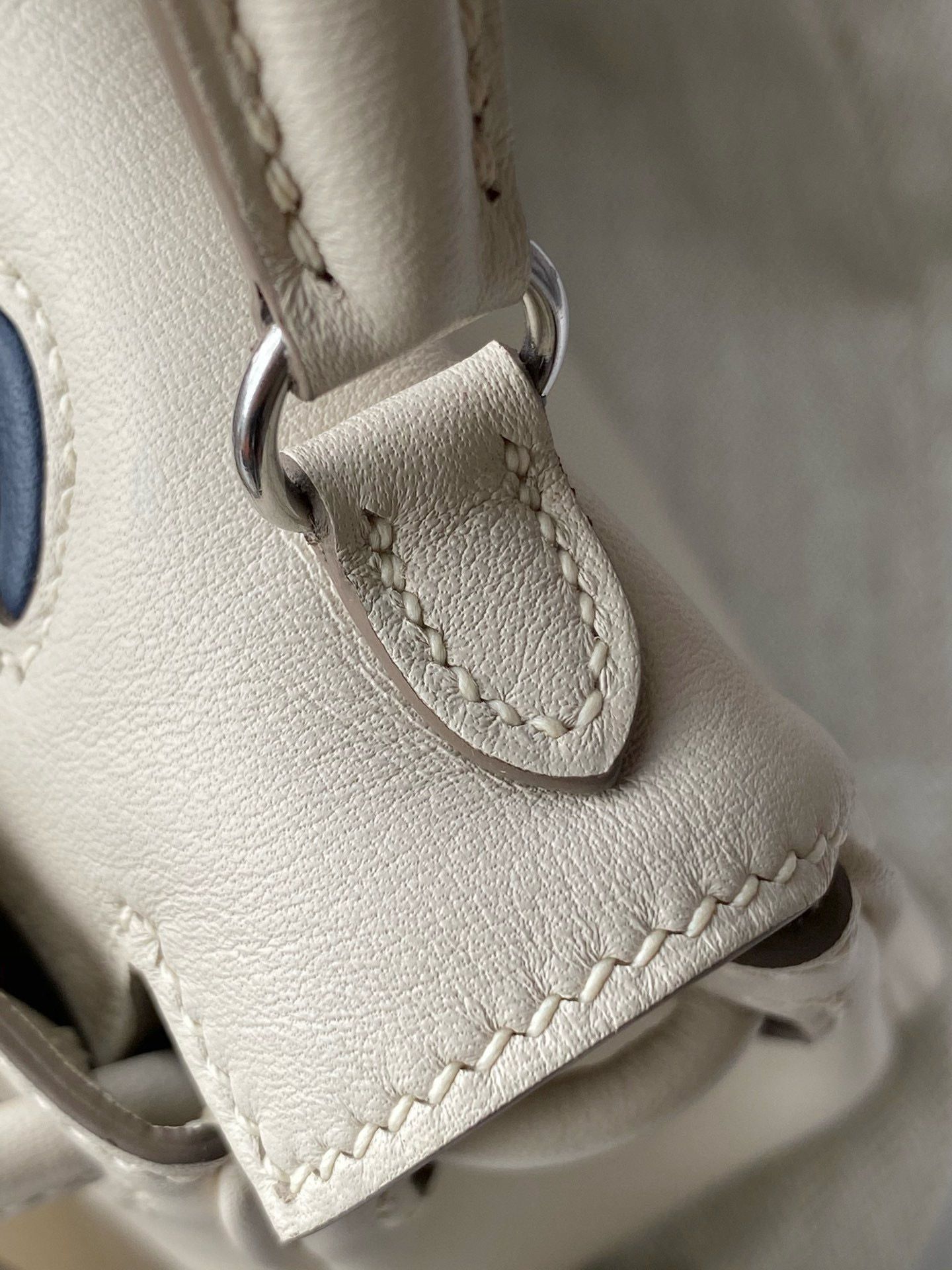 Hermes Kelly Doll Quelle Idole Bag in Craie Swift Calfskin - Image 7