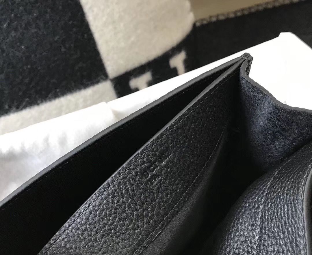 Hermes Kelly Depeche 38 Briefcase In Black Calfskin - Image 8