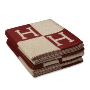 Hermes Fuchsia Avalon Throw Blanket