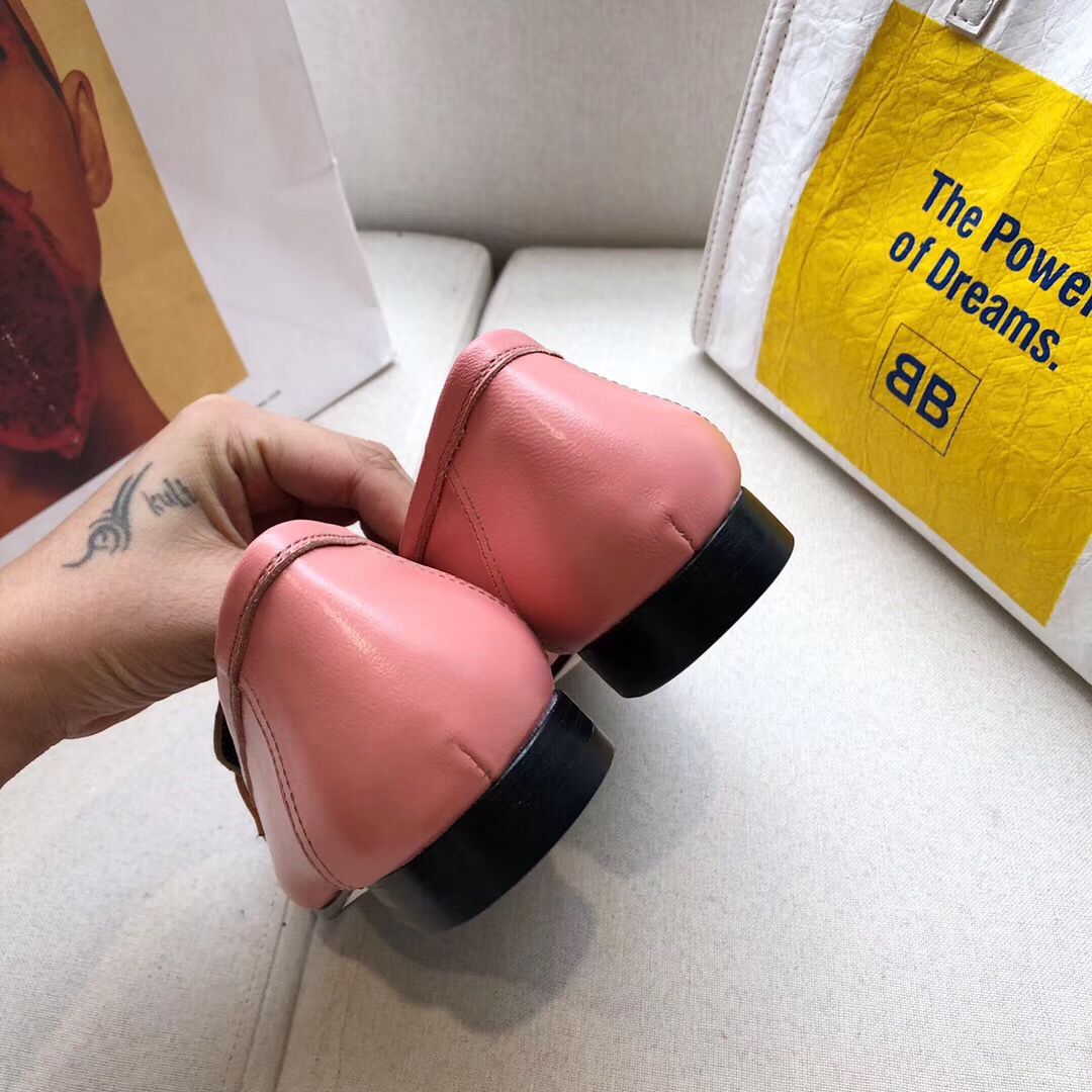 Hermes Paris Loafers In Pink Goatskin - Image 7