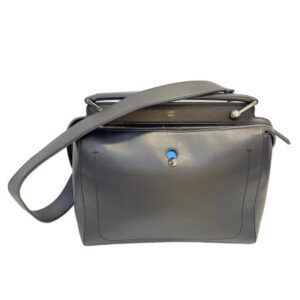 Fendi Black Dotcom Satchel Bag