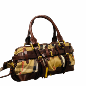 Burberry Brown House Check Tote Bag