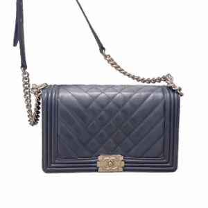 Chanel Blue Boy Medium Bag