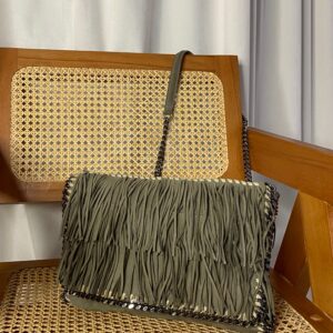 Stella Mccartney Grey Falabella Messenger Bag