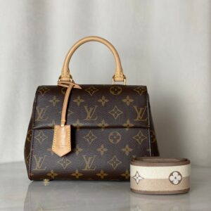 Louis Vuitton Monogram Cluny Mini Tote Bag W/ Strap
