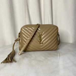 YSL Beige Lou Camera Crossbody Bag