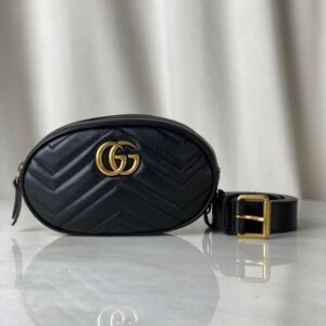 Gucci Black Marmont Belt Bag