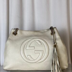 Gucci Beige Soho Chain Bag