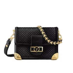 LV MM Dauphine Black Bag- ReplicaBags.is