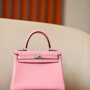 Kelly 25 Togo Rose Confetti (1Q) Palladium Hardware