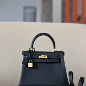 Kelly 25 Togo Caban (3Y)Gold Hardware