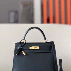 Kelly 28 Box Nior (89) Gold Hardware